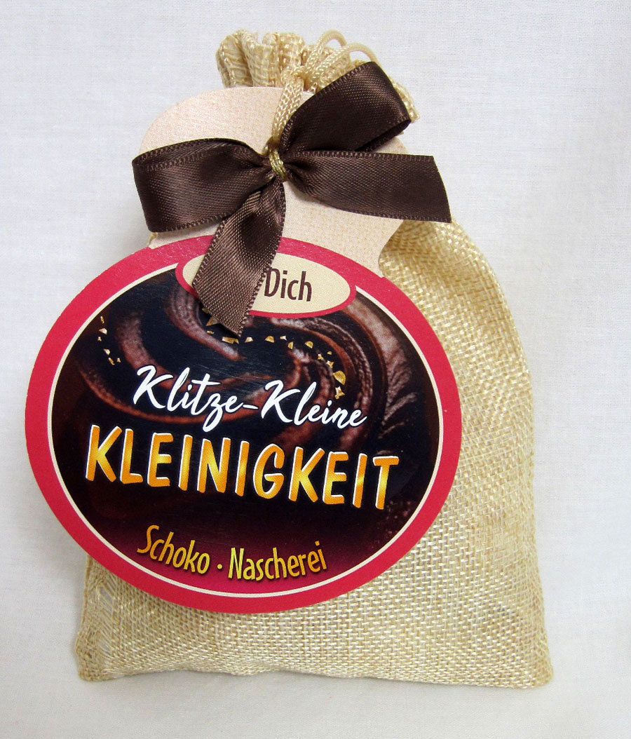 Schokosäckchen "Für einen lieben Menschen" mit 95 g Schokolade