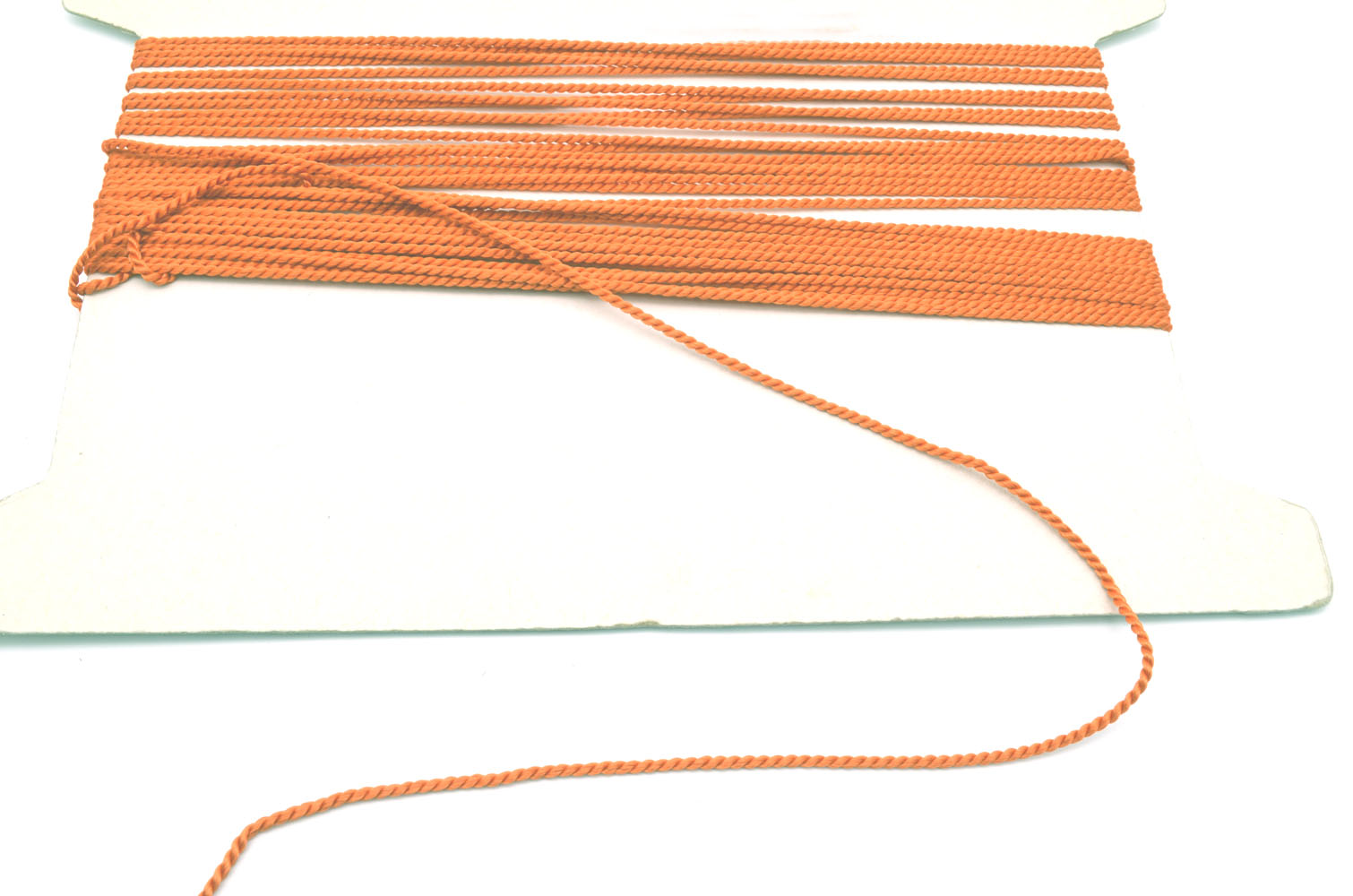 3 m Kordel gedreht 2 mm Orange