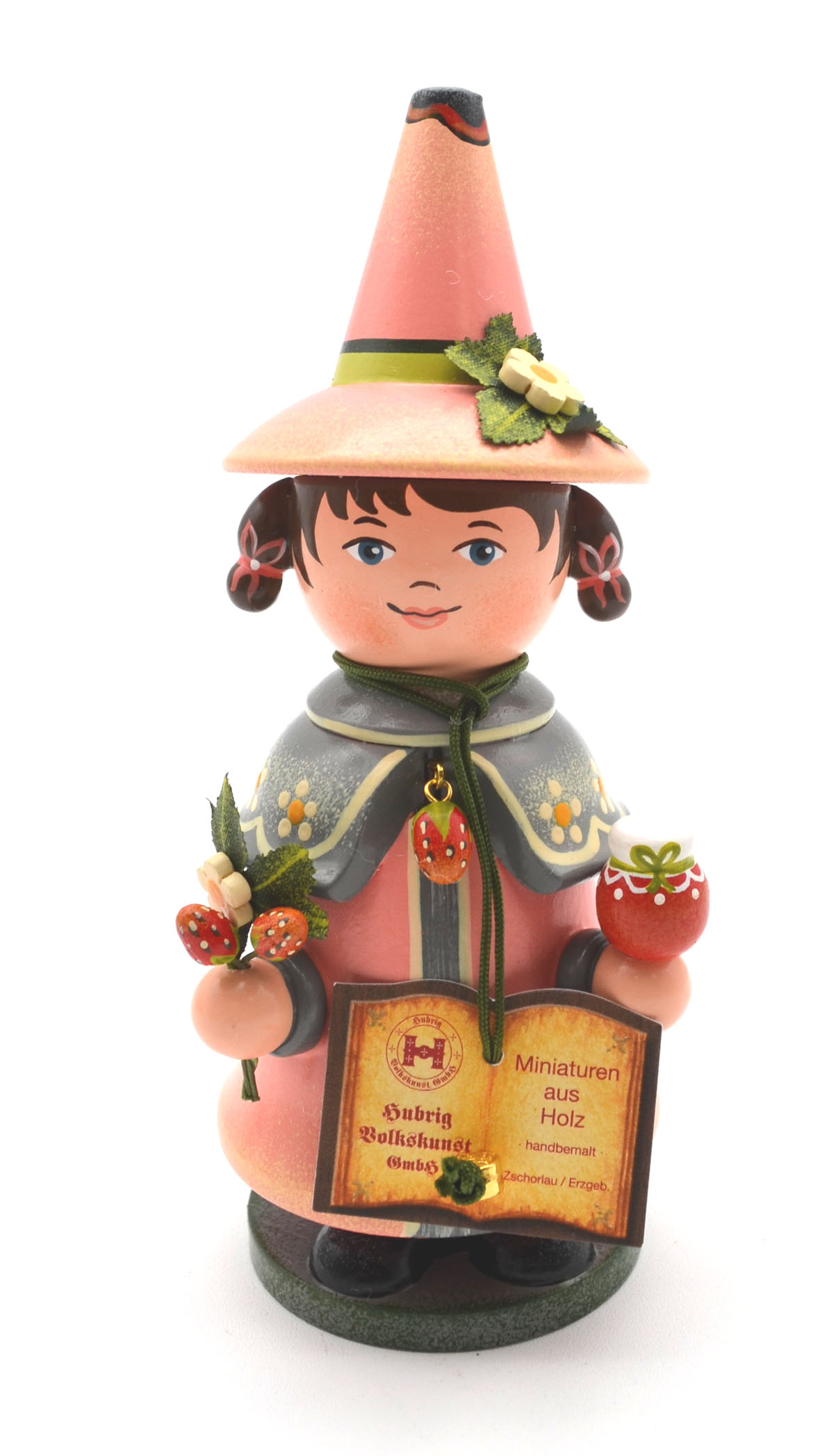 Hubrig - Rauchfigur Wichtel Erdbeere Neuheit 2026 ca. 13 cm