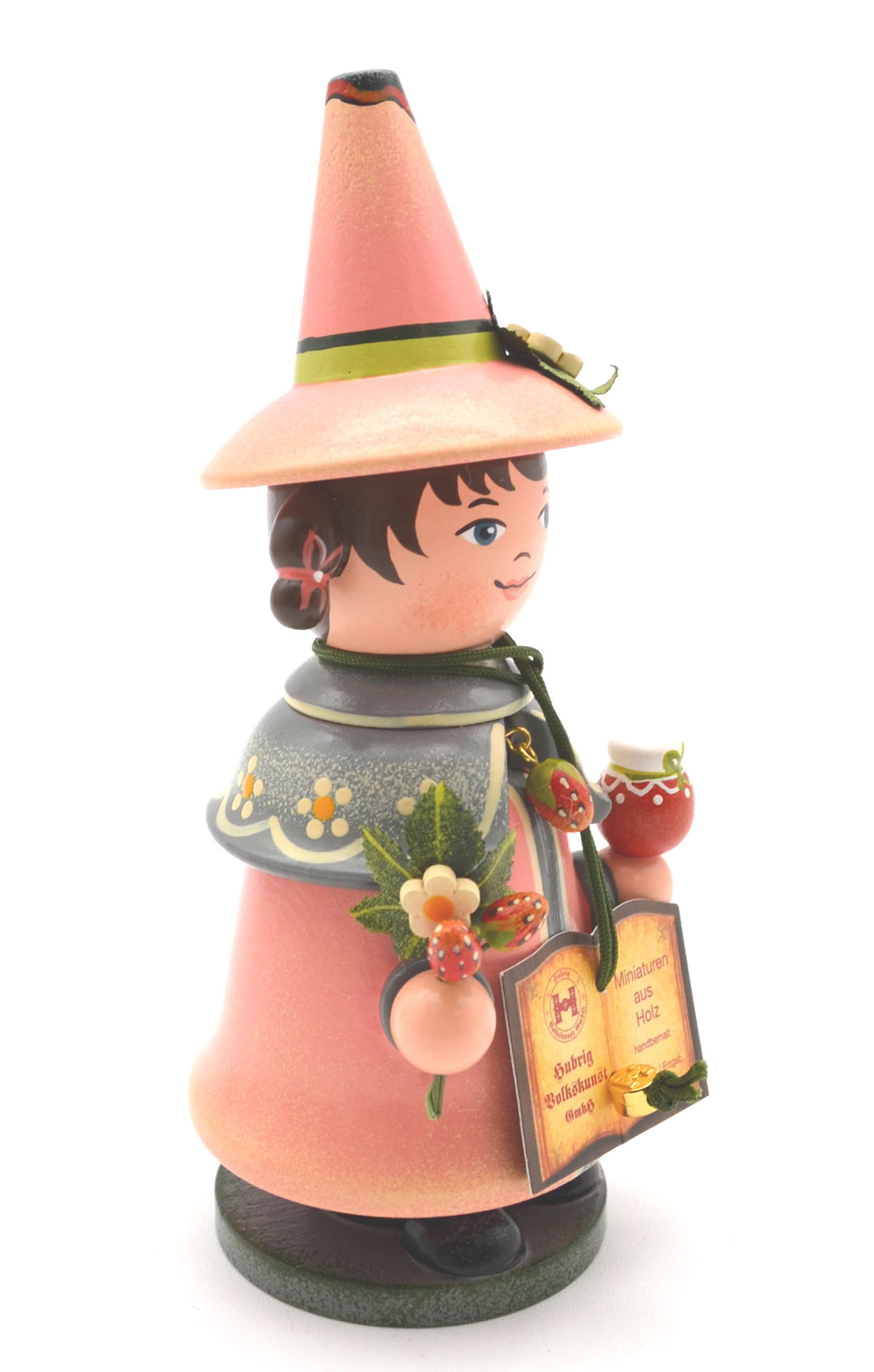 Hubrig - Rauchfigur Wichtel Erdbeere Neuheit 2026 ca. 13 cm