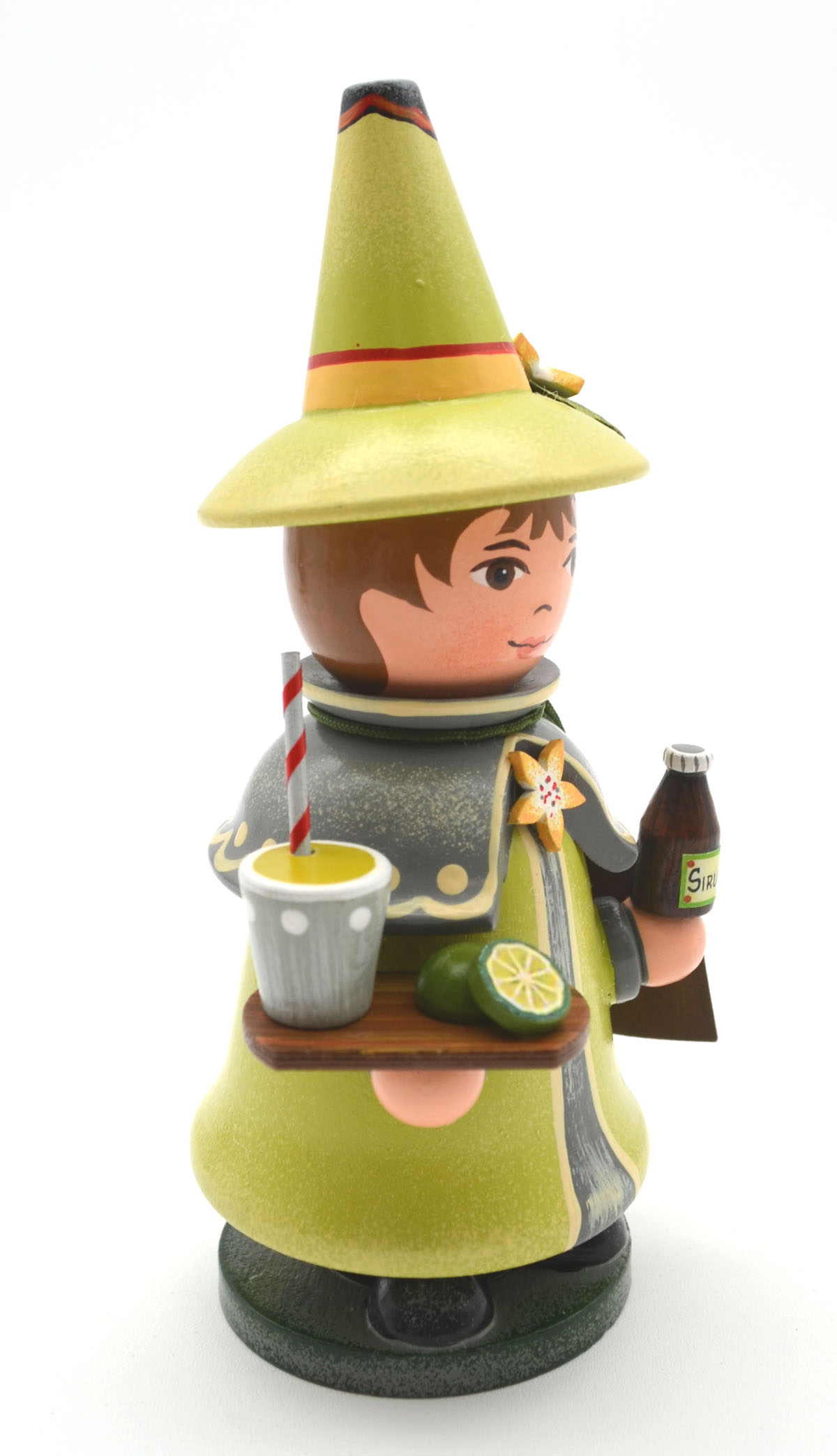 Hubrig - Rauchfigur Wichtel Limette Neuheit 2026 ca. 13 cm