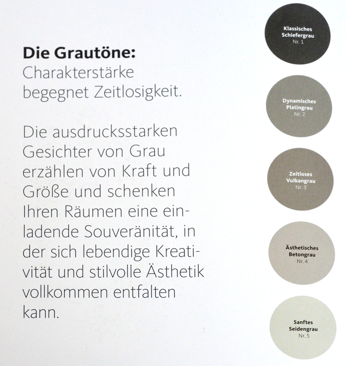 Designfarbe Sanftes Seidengrau Nr. 5 2,5 l