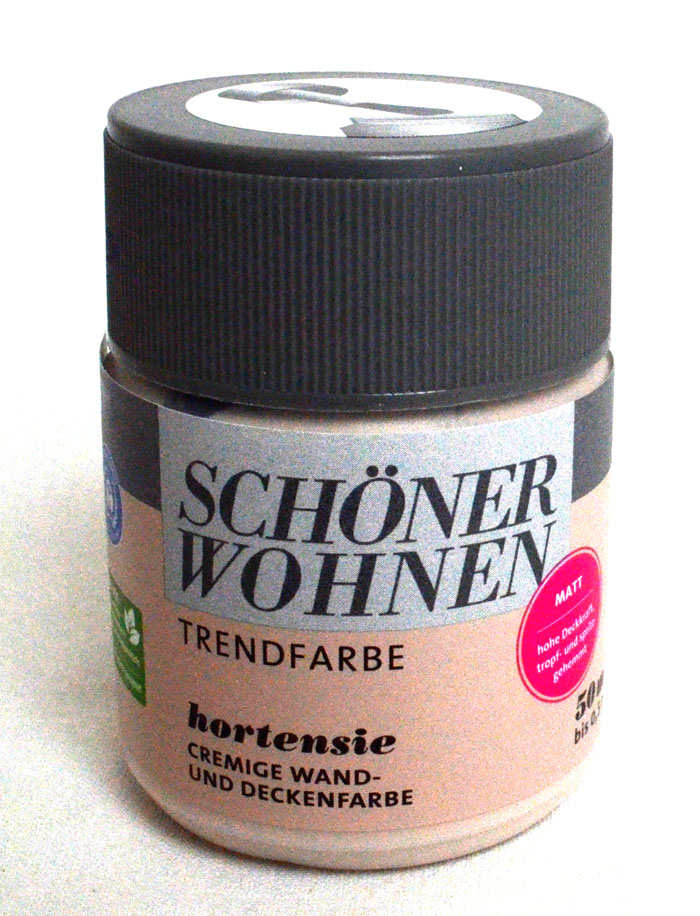 Schöner Wohnen Trendfarbe 3506 hortensie matt 50 ml Tester
