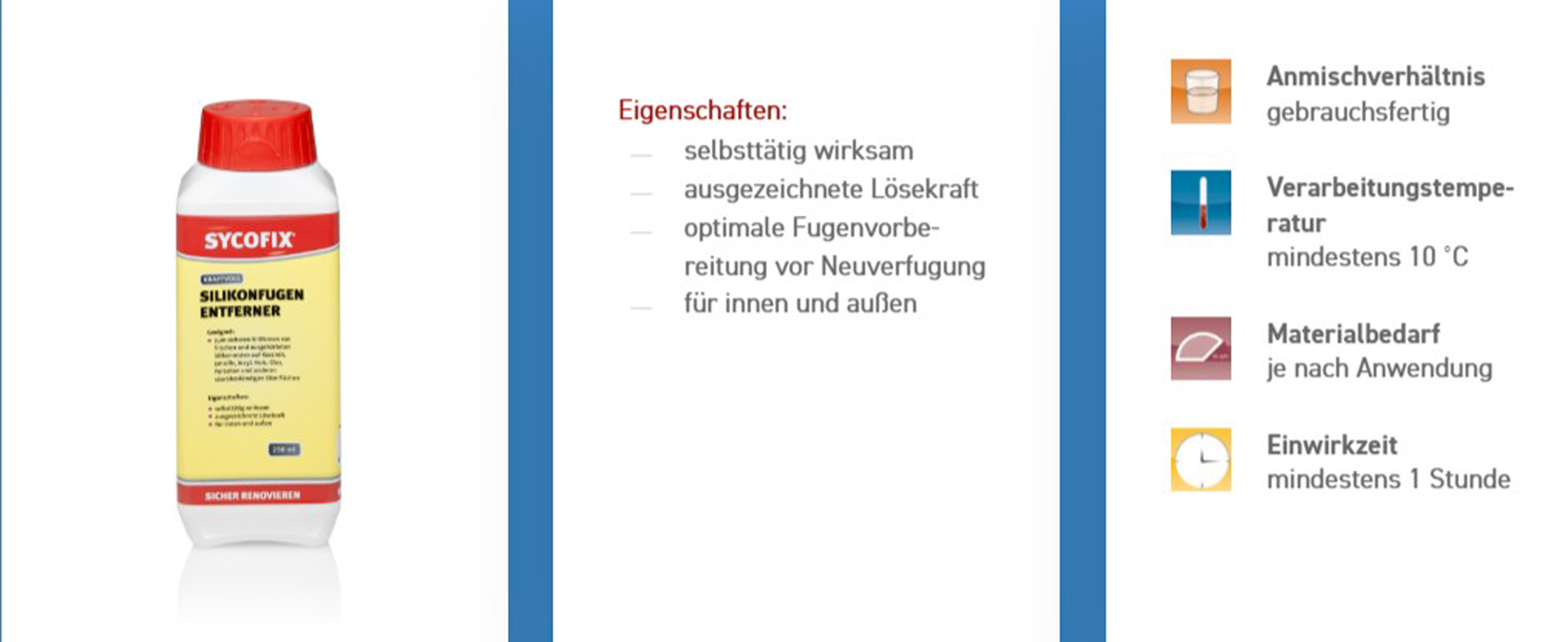 Sycofix - Silikonfugen-Entferner 250 ml