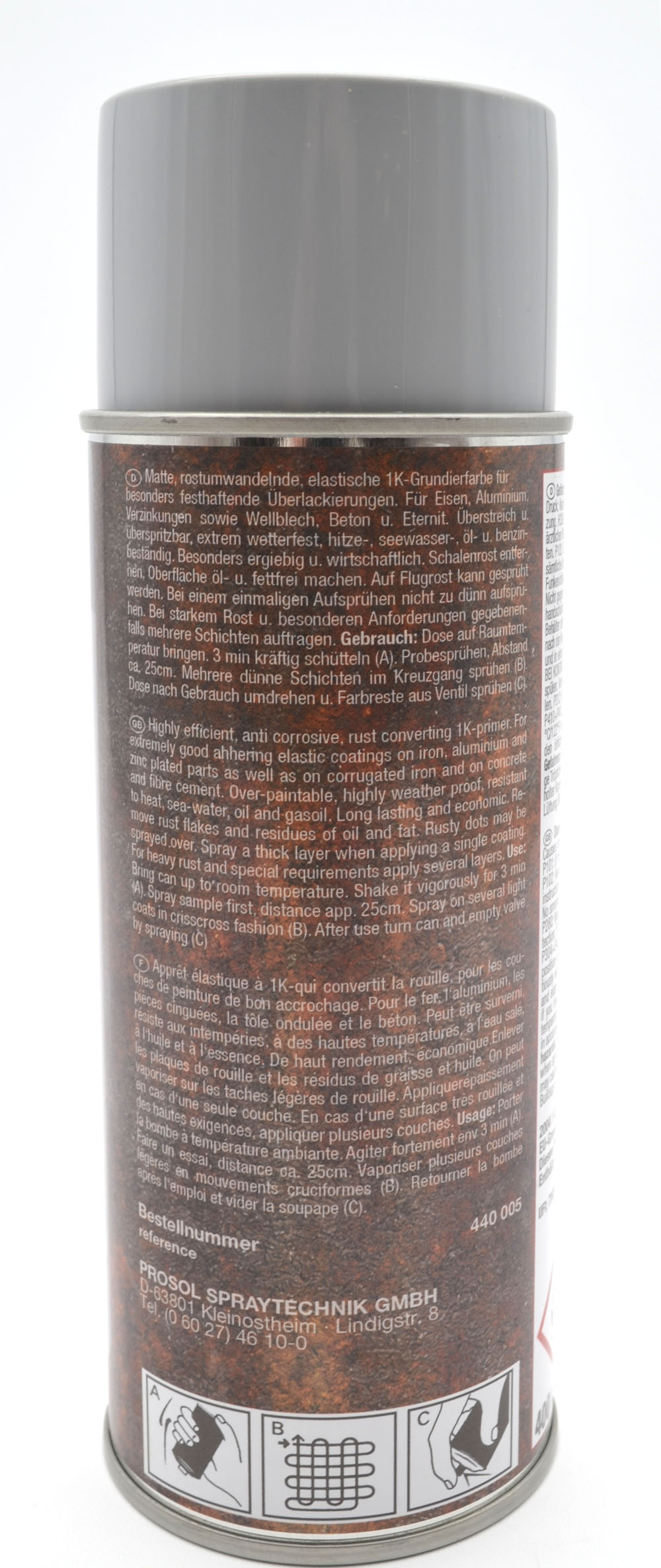 Rostux Rostumwandler u. Korrosionsschutz 400ml grau 