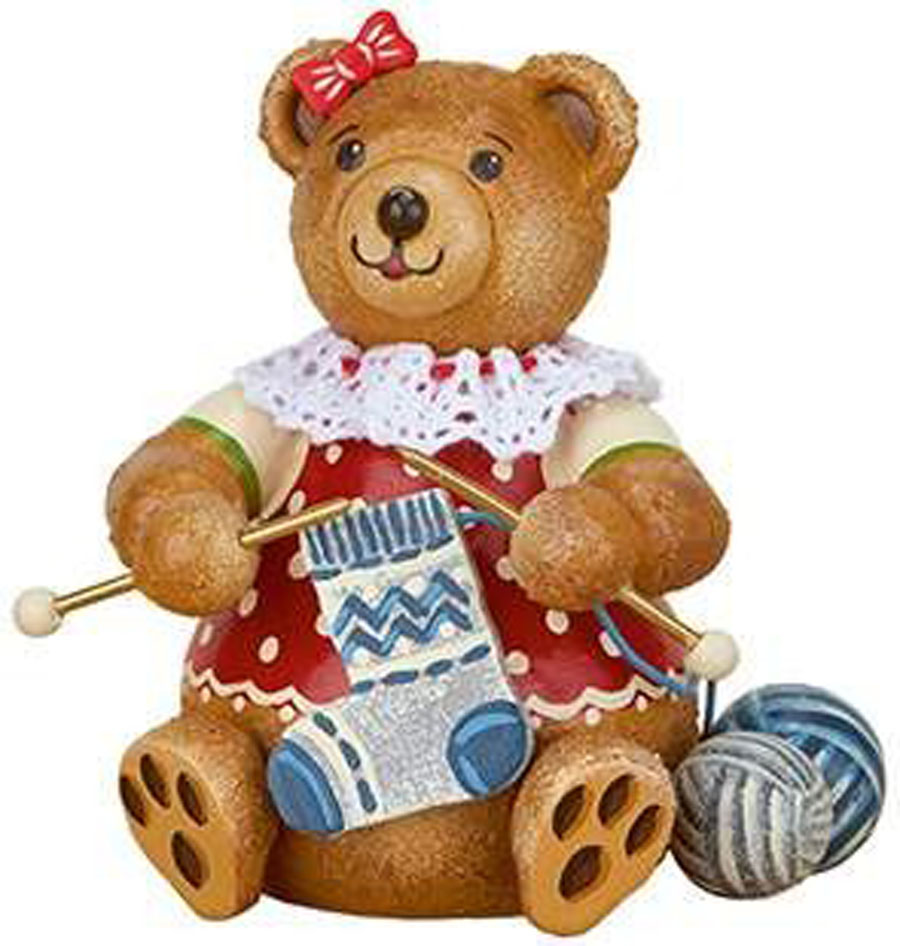 Hubrig Teddy Strickliesel 7 cm Neuheit 2019