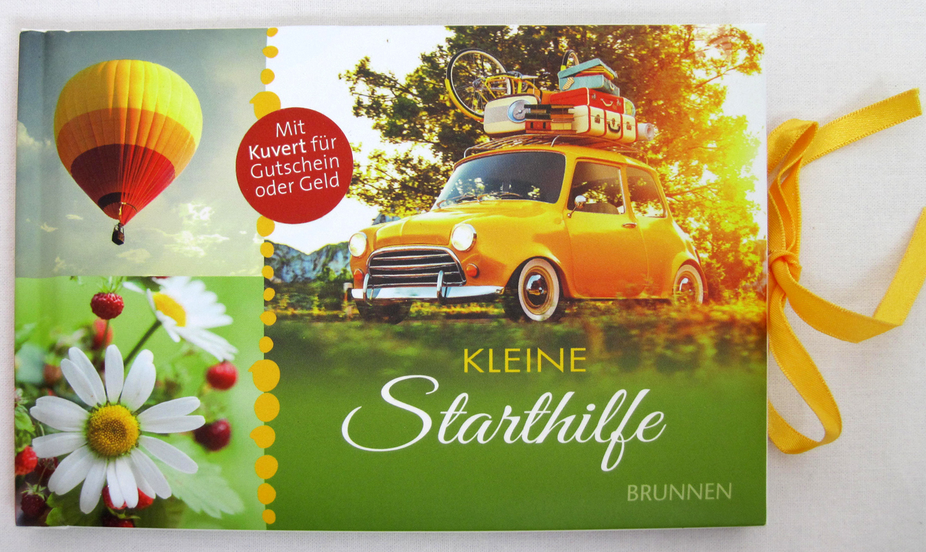 Gutscheinbuch "Kleine Starthilfe" mehrfarbig ca. 16x11cm