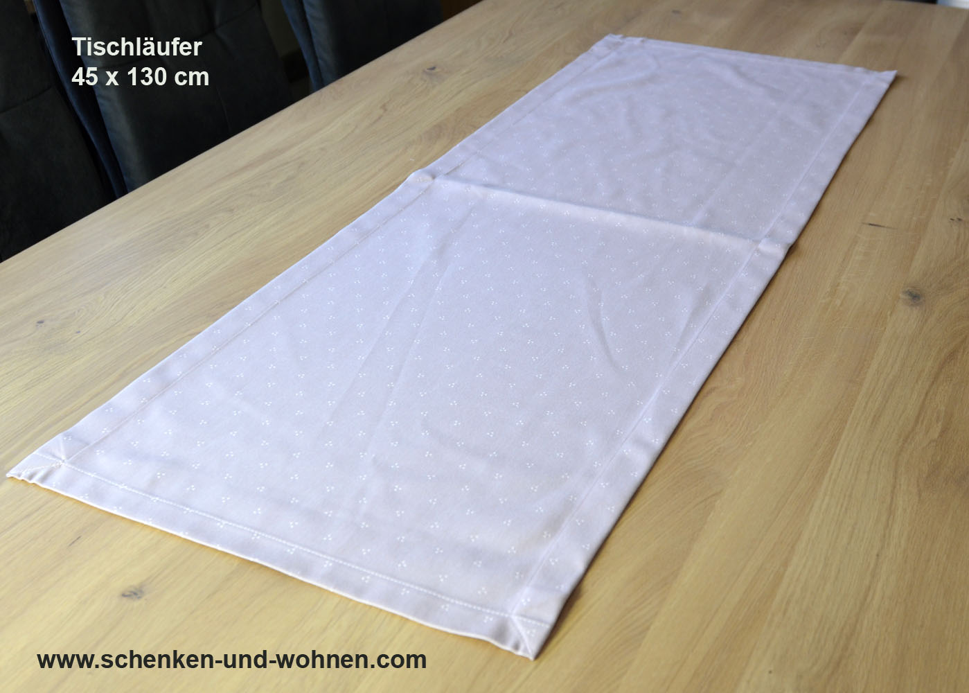 Tischwäsche Tischband 20 x 130 cm rosé
