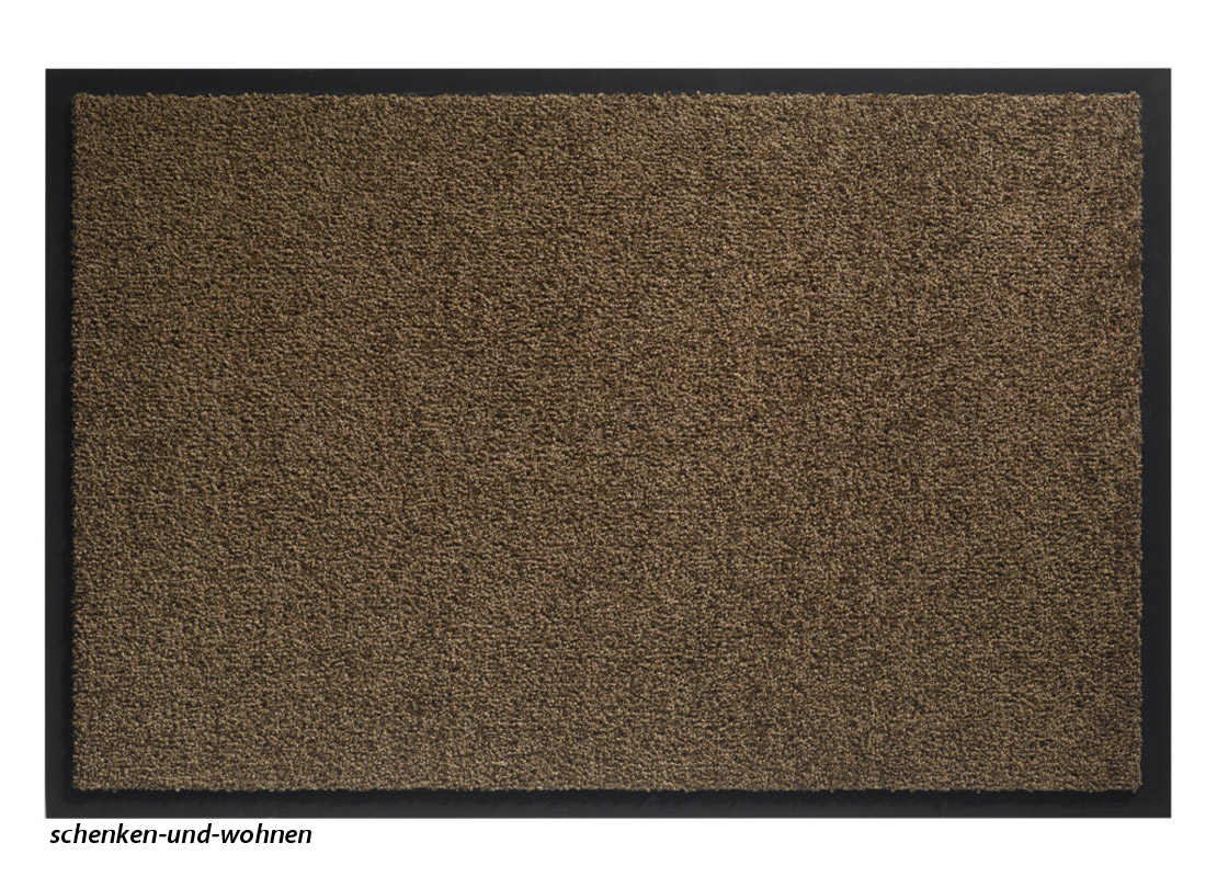 Schmutzfangmatte - Indoor - Twister 012 Teak 60 x 80 cm, waschbar