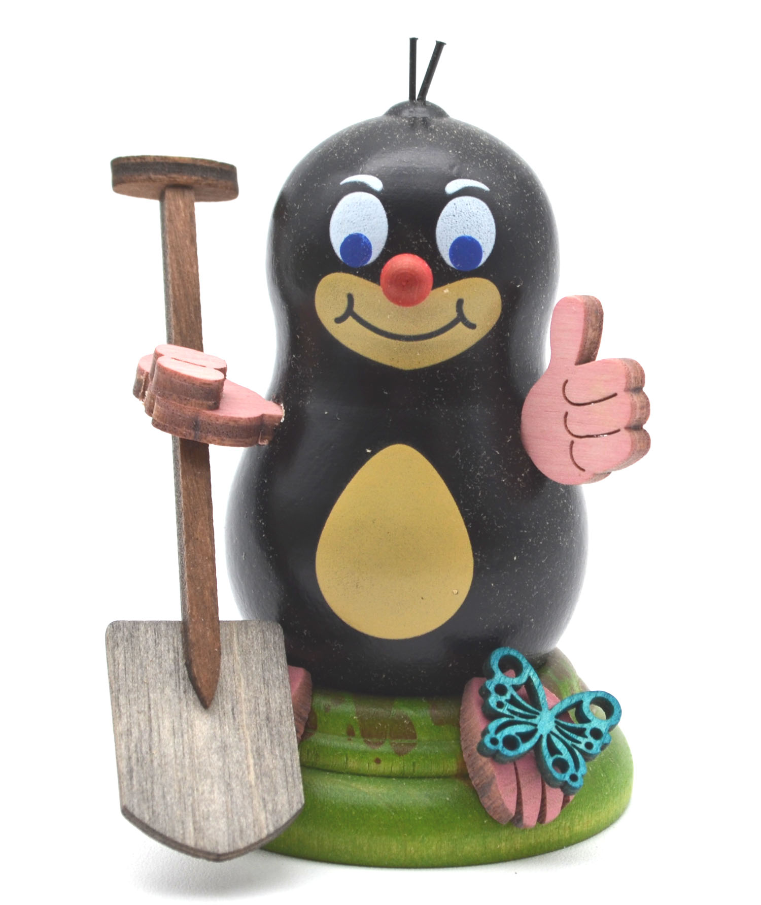 Maulwurf "Paul" mit Schaufel ca. 7 cm hoch