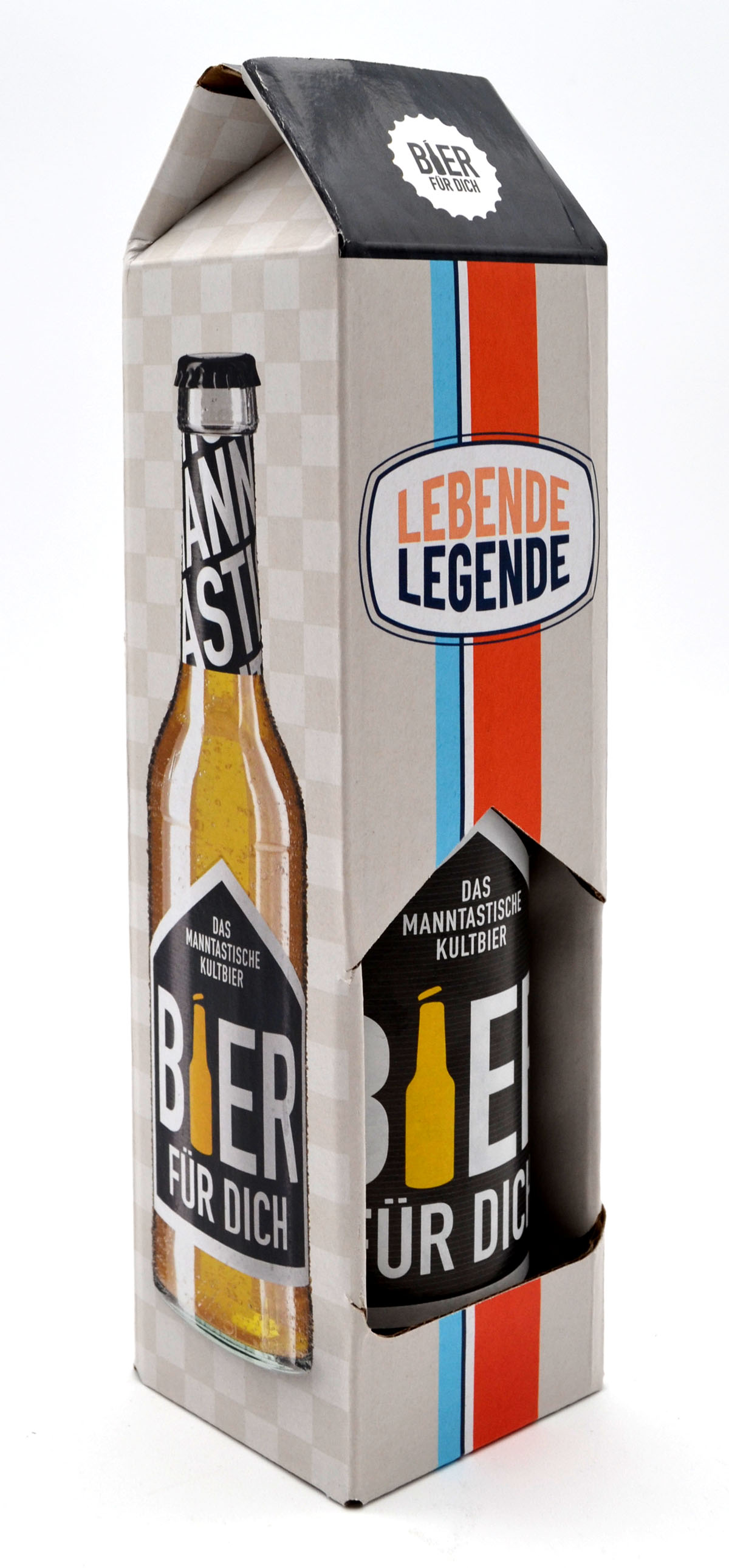 Männergeschenk Lebende Legende Bier 0,33 in Geschenkverpackung