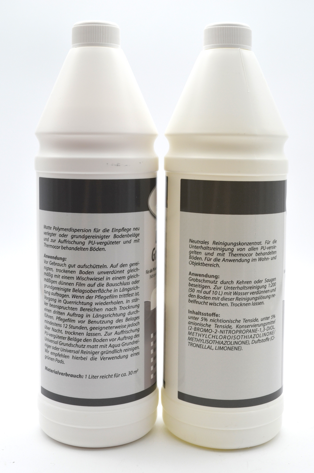 Universal Pflege und Reinigung - Set für Bodenbeläge je 1 l