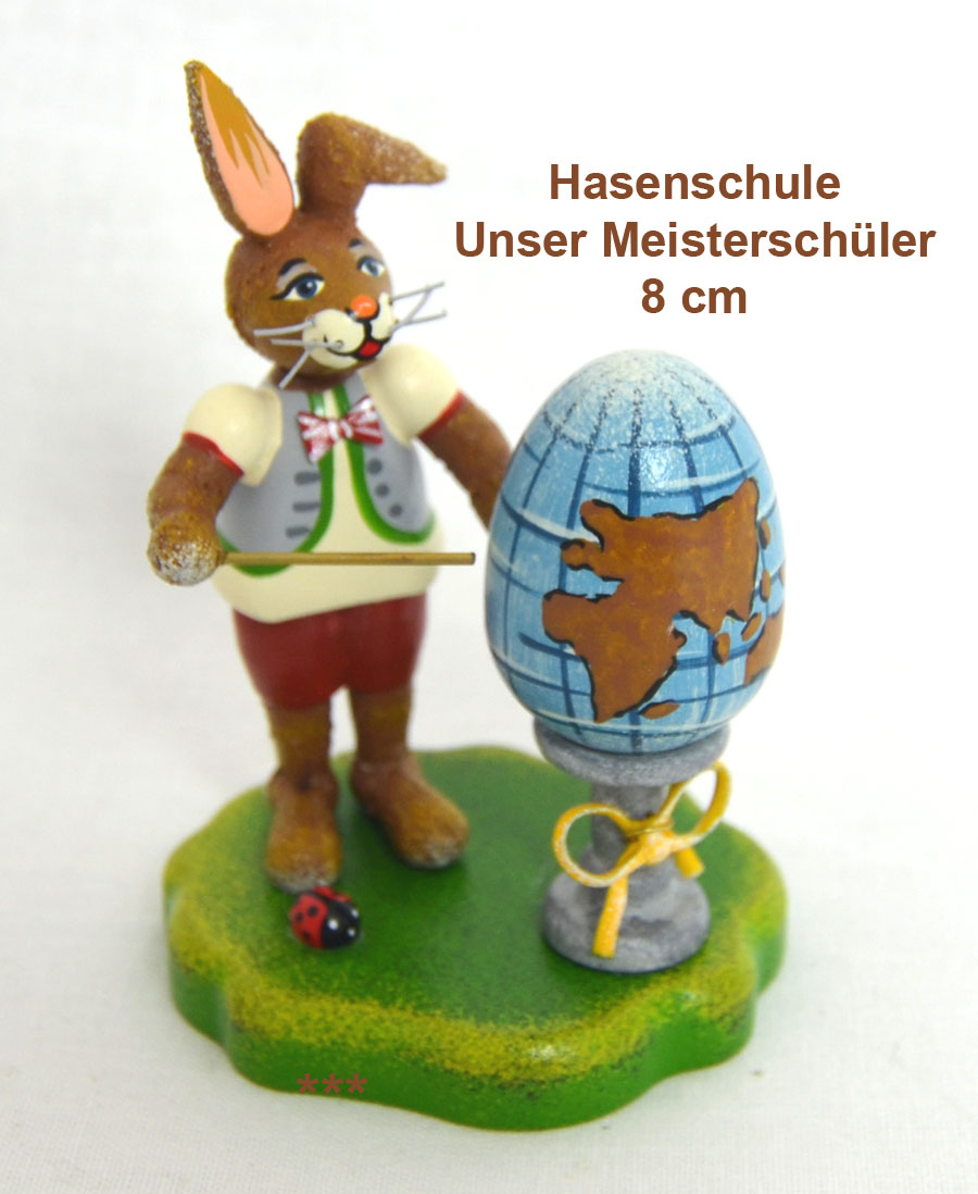 Meisterschüler Hubrig Volkskunst 8 cm Neuheit 2019
