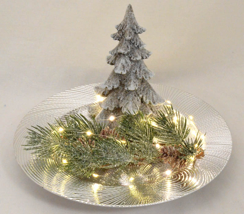 Weihnachten Lichtgirlande Lichterkette 30 LED wetterfest; ca. 140cm