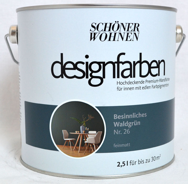 designfarbe_waldgr_n_nr-_26 Designfarbe Besinnliches Waldgrün Nr. 26 2,5 l