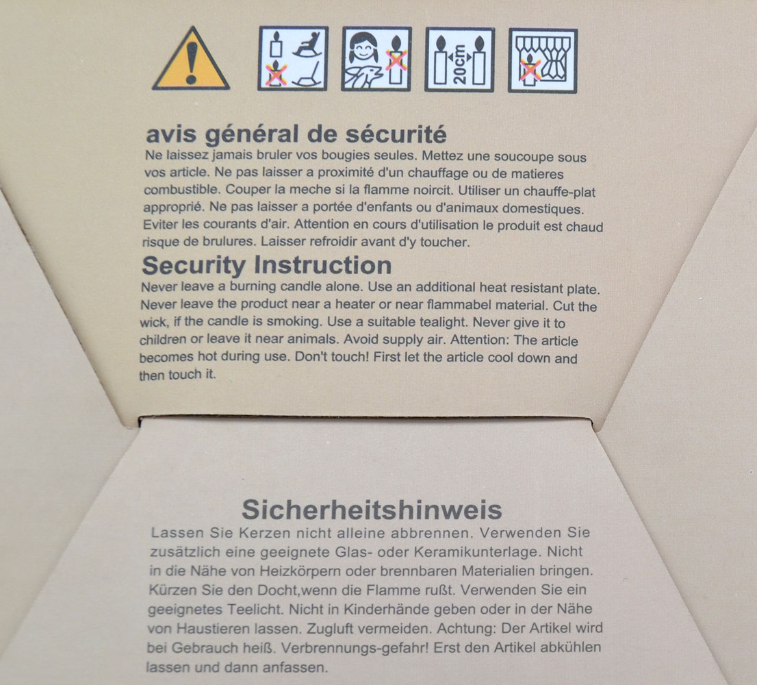 Village House Porzellan-Teelichthaus 19x8,1x8,1 cm (HxBxT) H70