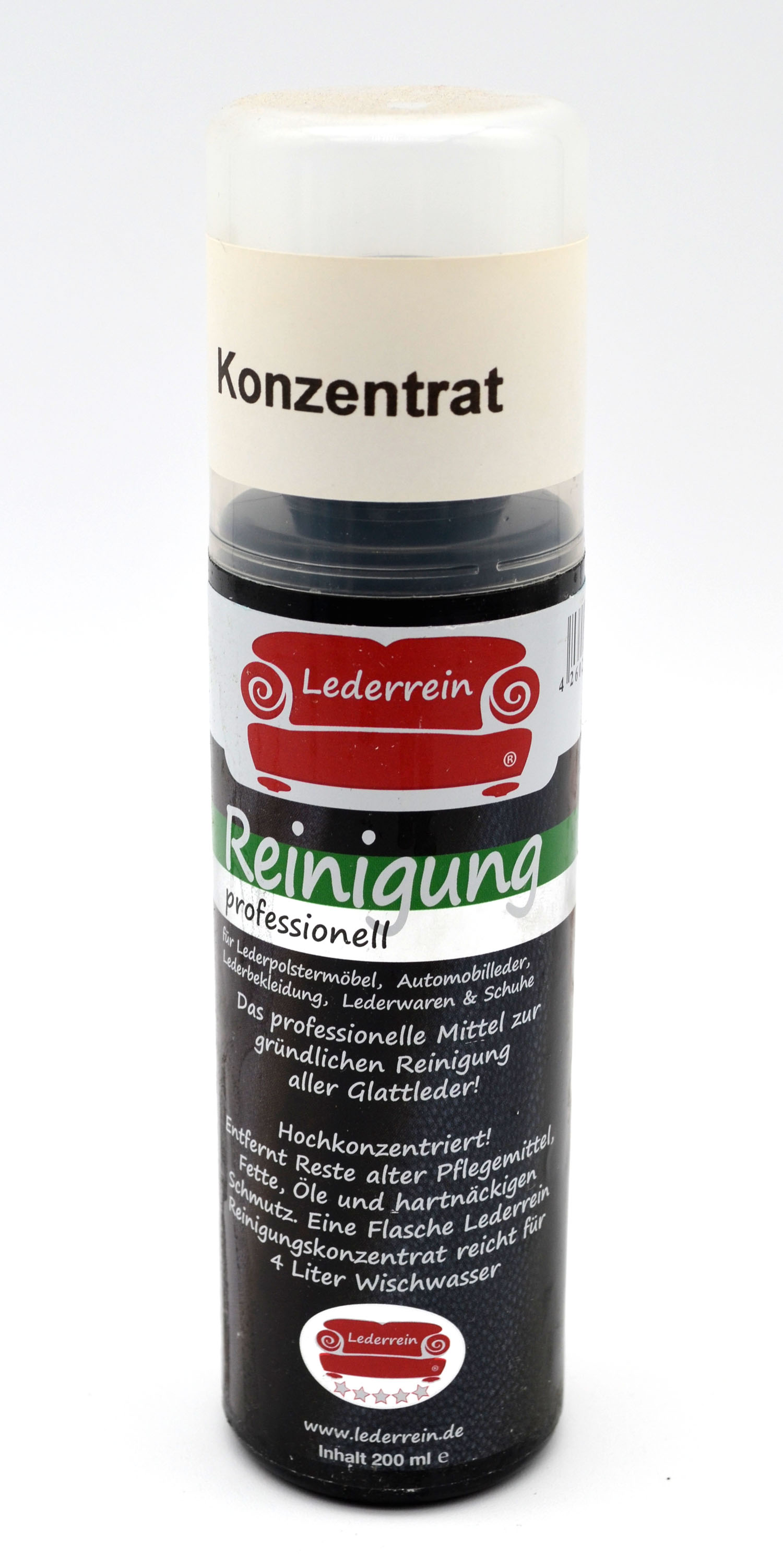 Leder-Reinigung Professionell - Konzentrat 200 ml