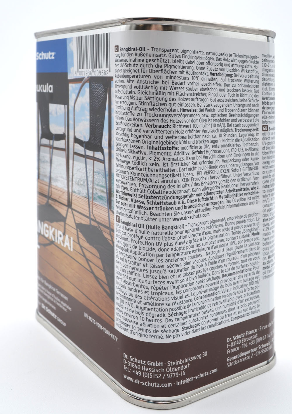 Bangkirai-Oil 1 l Dr. Schutz - Eukula