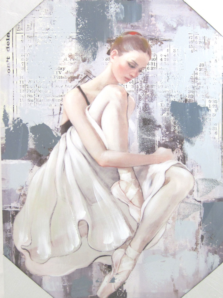 679536_wandbild_40x60_damen_1gTADpV6ivNU5H Wandbild auf Leinwandrahmen 40 x60 (BxH) Ballerinas2