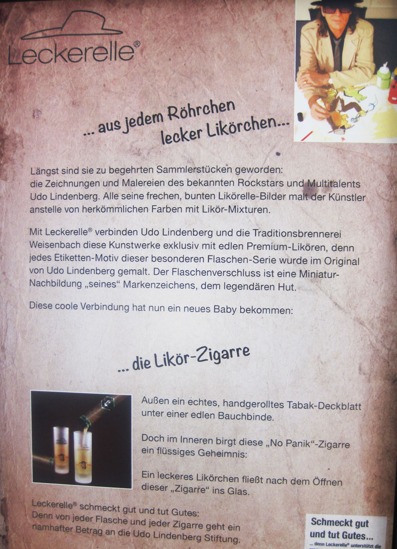 Leckerelle®s Likör-Zigarren - Geschenk-Box No Panik 2 x 20 ml Eierlikör