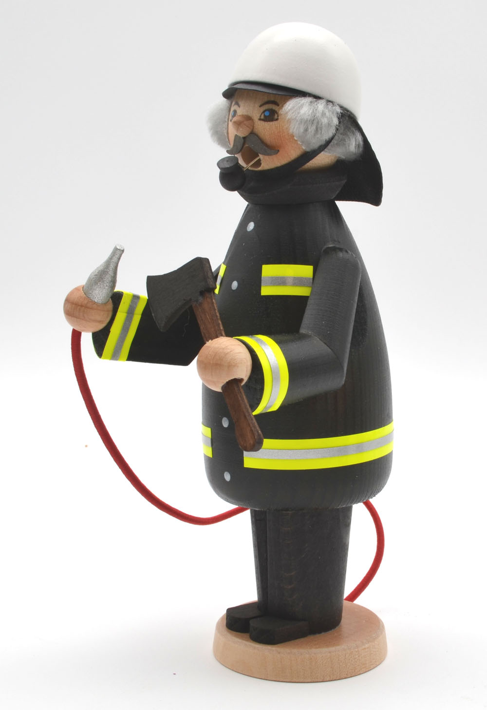 Rauchfigur Feuerwehrmann mehrfarbig ca. 17 cm