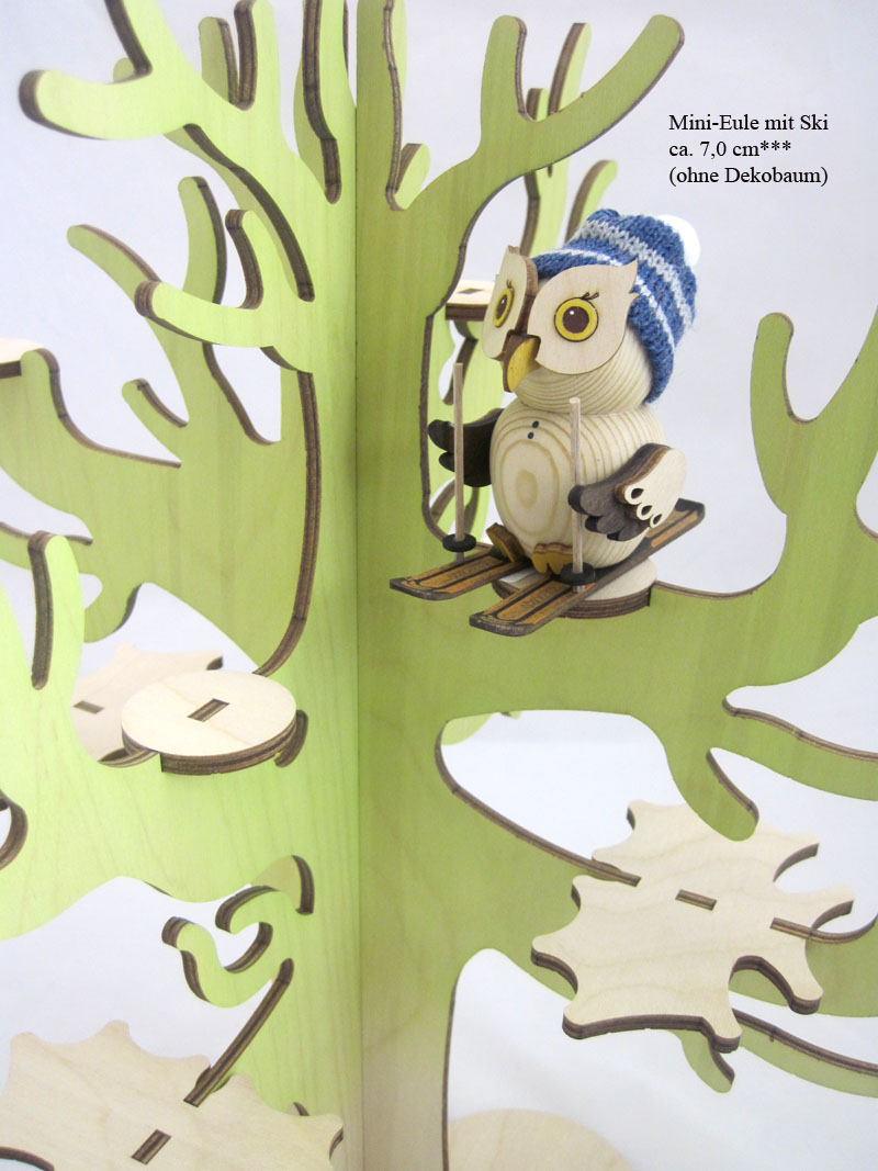 mini-eule_ski_37322NsPIBomSIwdqf Kuhnert - Minieule mit Ski - Neuheit 2019 ca. 7 cm