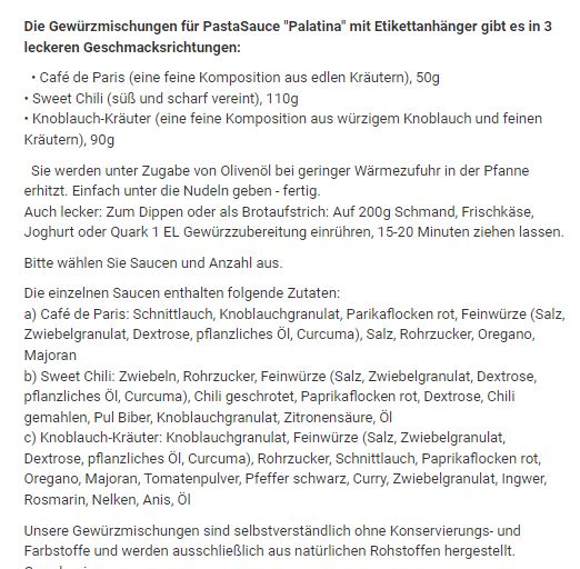 Glücksklee-Pasta Geschenk-Set mit Herz-Likör und Gewürz