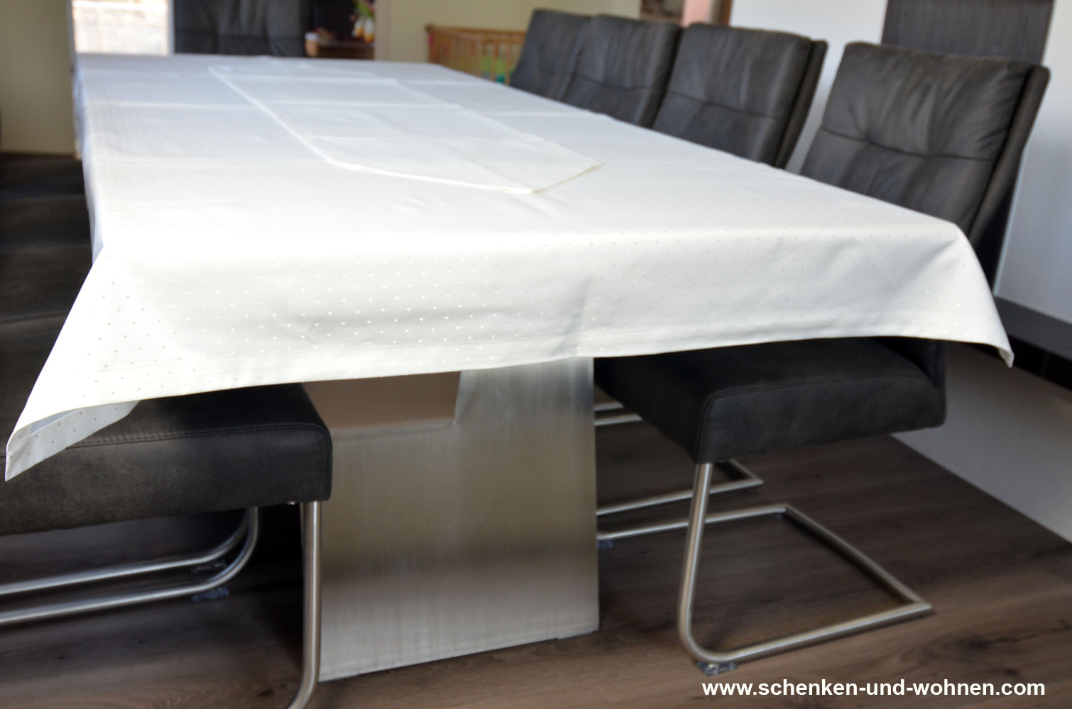 Tischwäsche Tischband 20 x 160 cm wollweiß