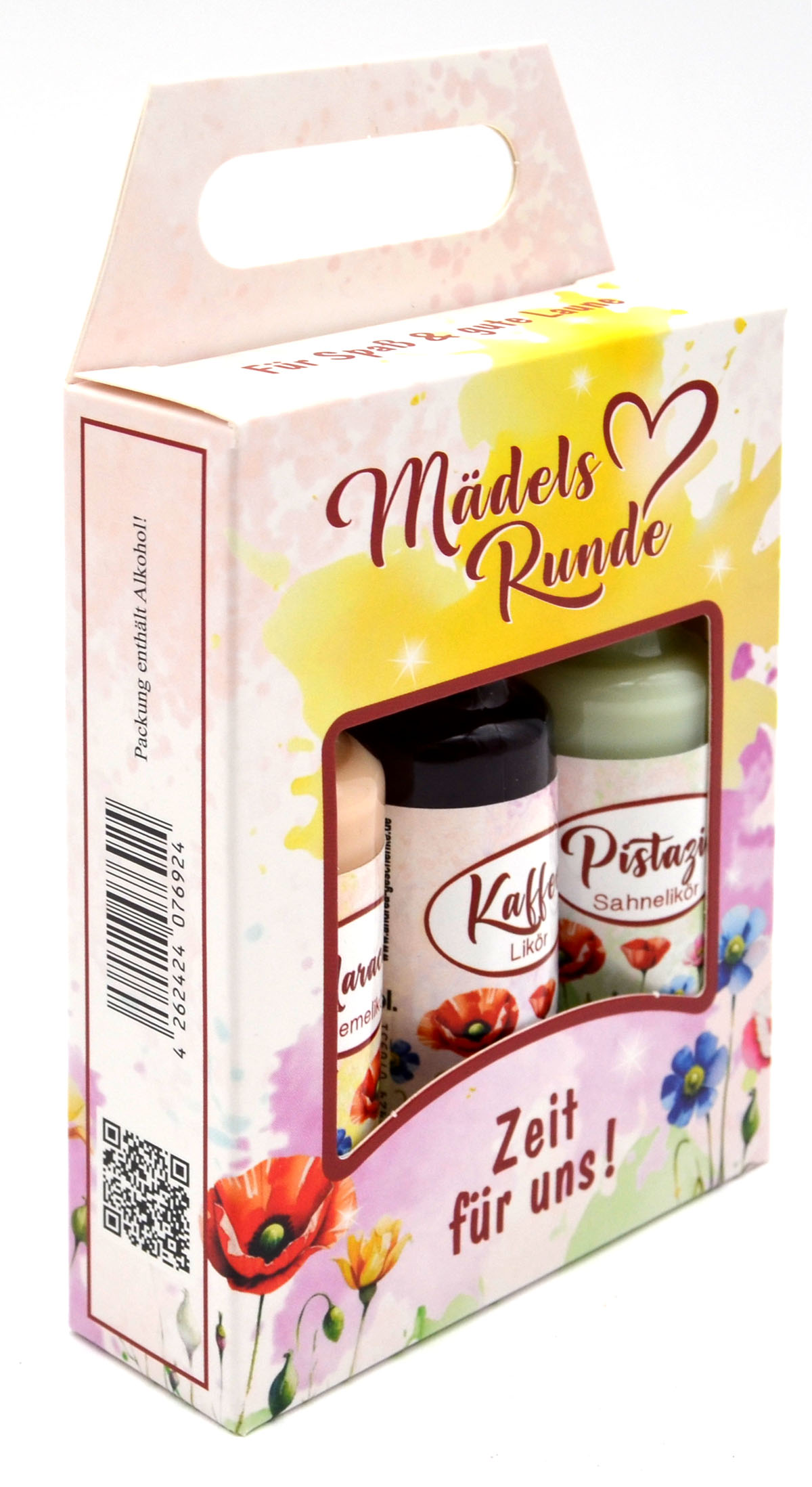 3er Likörbox "Mädelsrunde" je 15%vol. 0,02l   