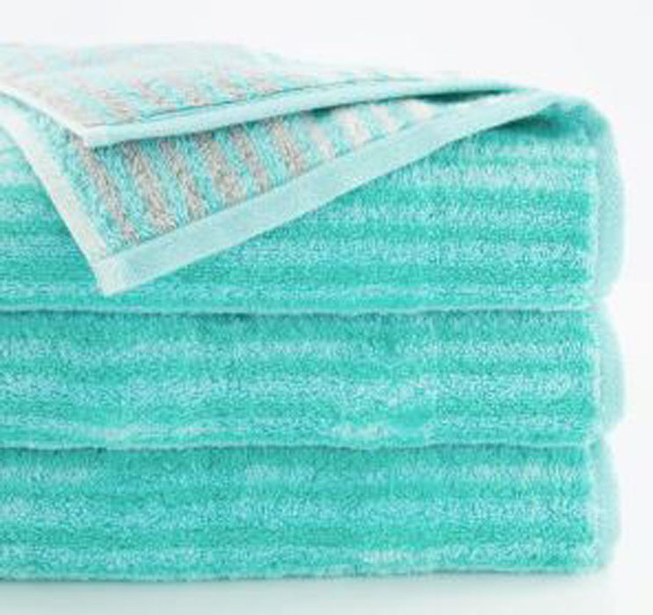 Handtuch Noblesse Cashmere Jaquardt türkis 50 x 100 cm