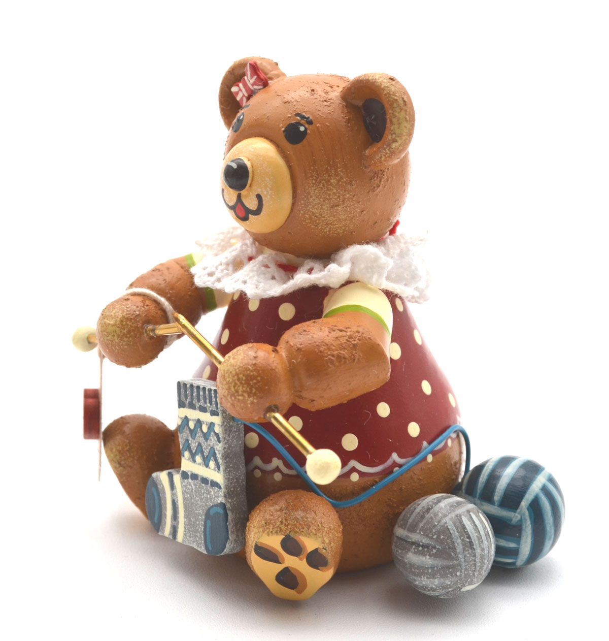 Hubrig Teddy Strickliesel 7 cm  Hubiduu