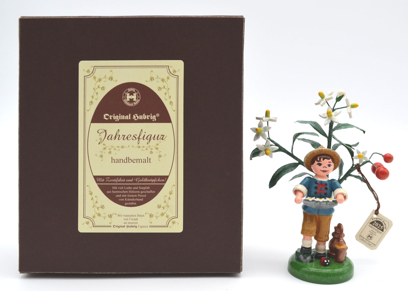 Jahresfigur 2025 Jasmin mit Zertifikat - Hubrig Jahresfigur 2025 Jasmin mit Zertifikat - Hubrig