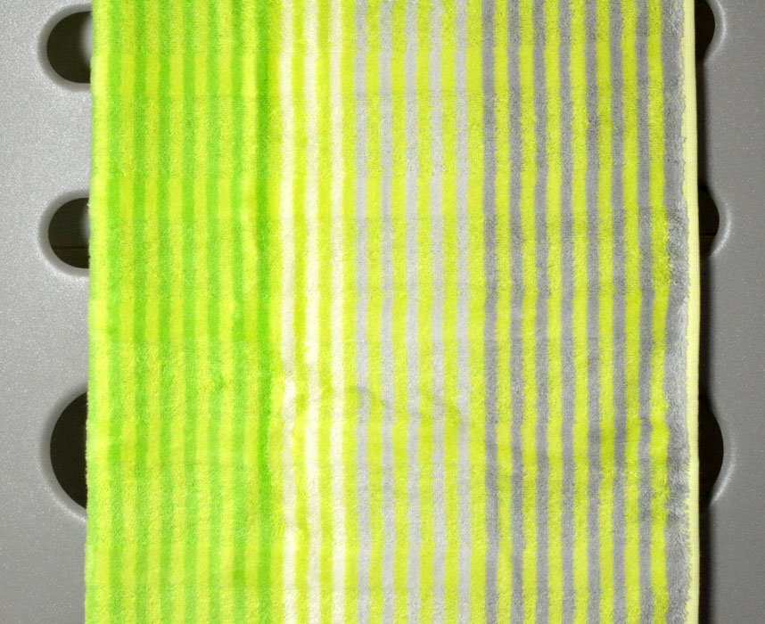 1056-045_dt_80x150_d3_1 Handtuch Noblesse Cashmere Streifen, Kiwi ca. 50 x 100 cm
