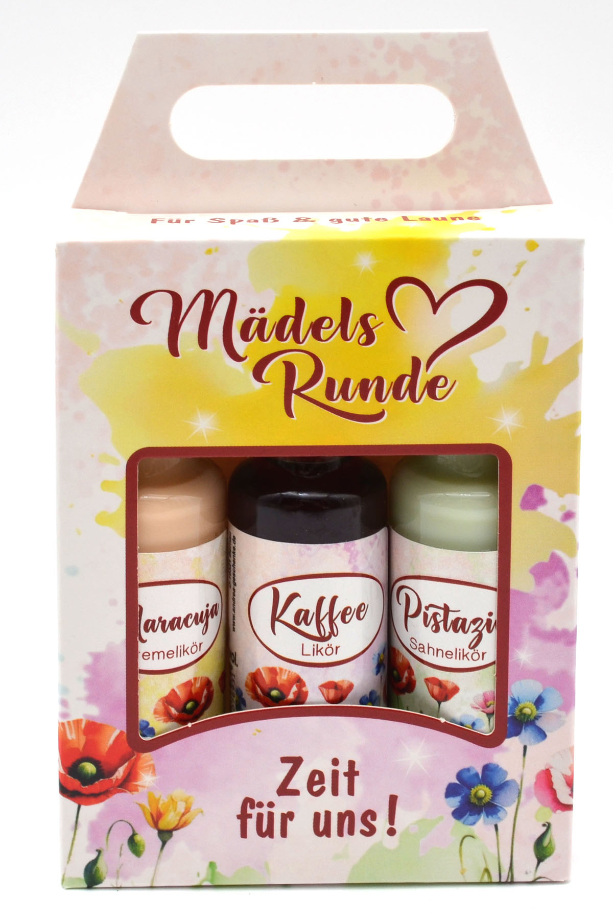 3er Likörbox "Mädelsrunde" je 15%vol. 0,02l   