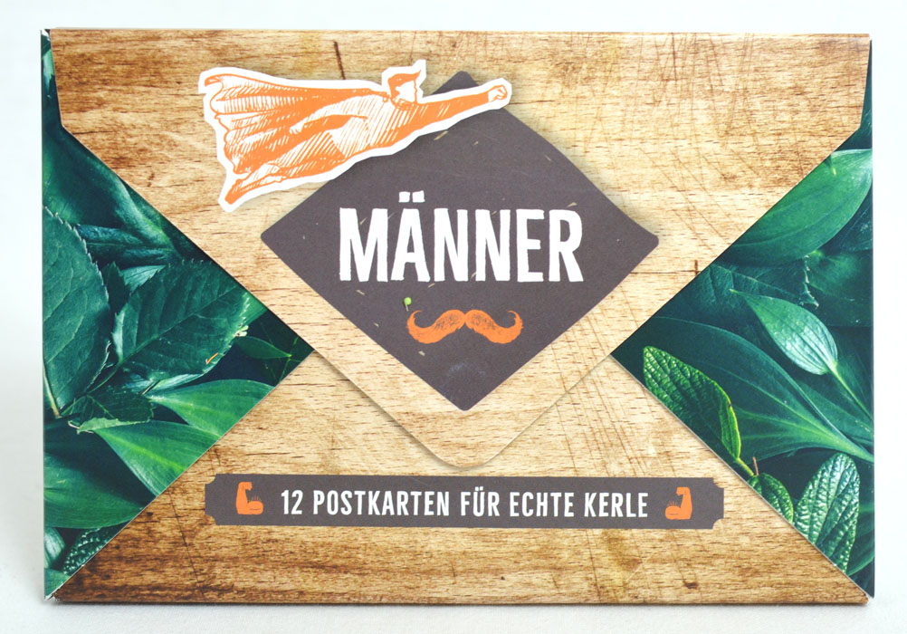 12 Postkarten für echte Kerle - Männer 491710
