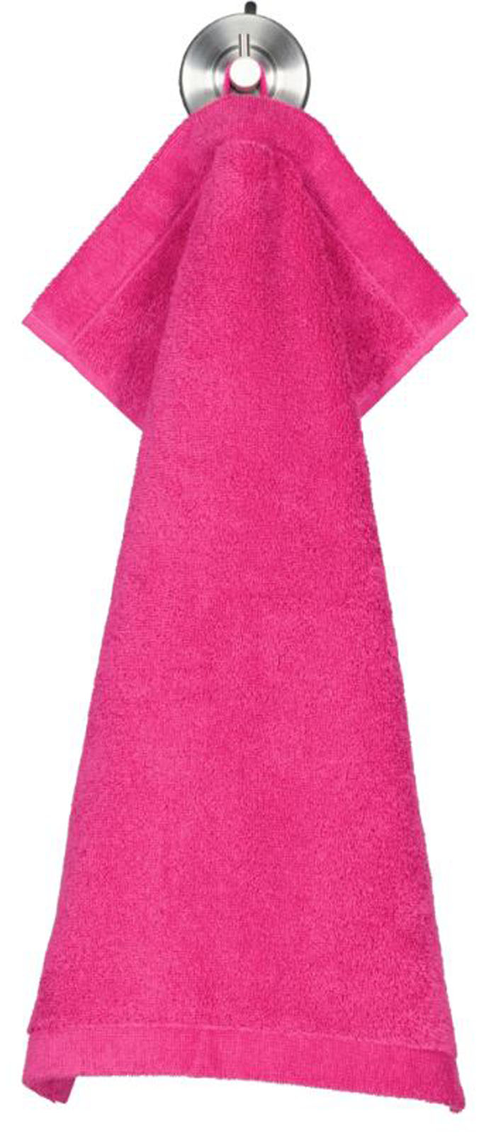 1 Seiflappen Life Style Uni Fb. 247 pink ca.30 x 30 cm