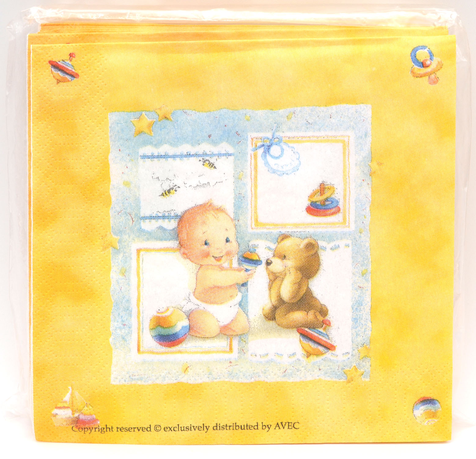 Design-Servietten „Geburt“ 33 x 33 cm | 20 Stück | 3-lagig