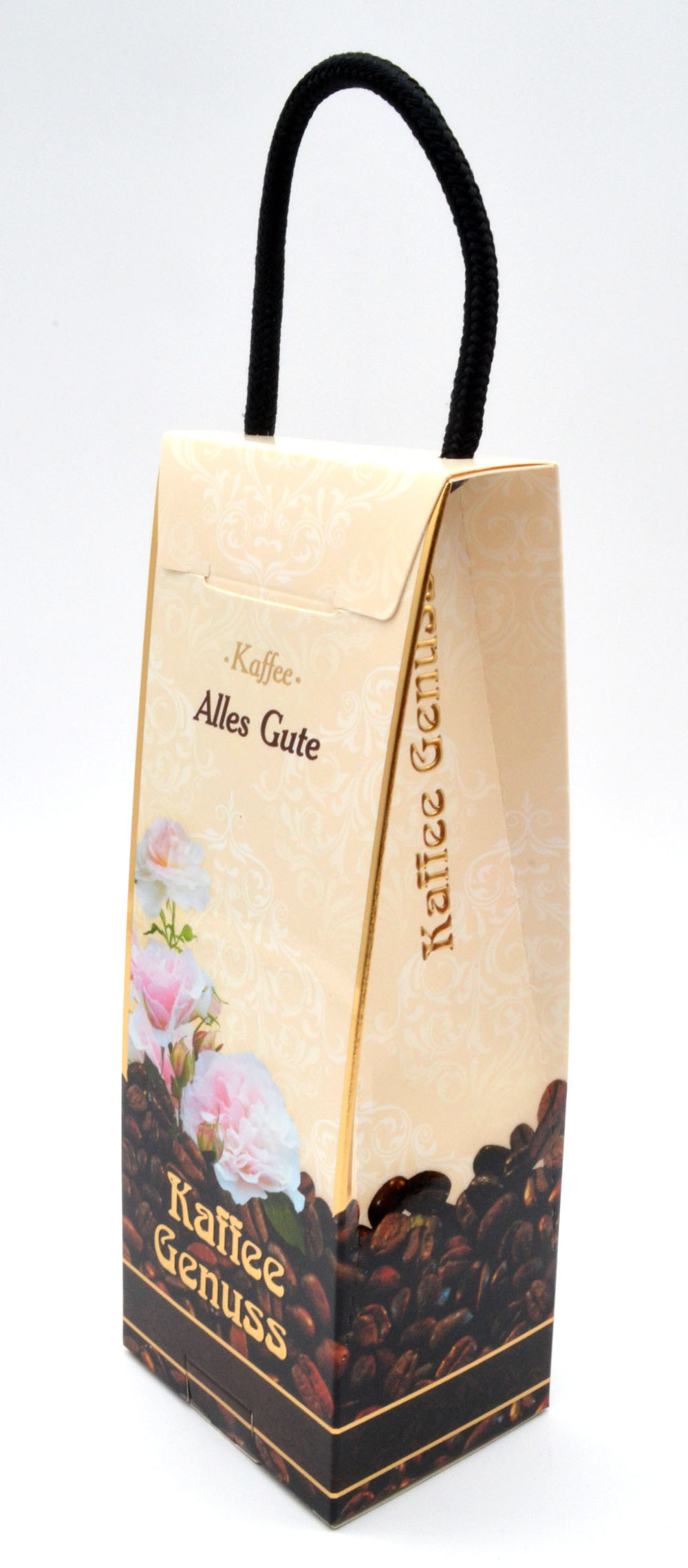 Kaffee-Box "Alles Gute" mit 75 g Filterkaffee Melange