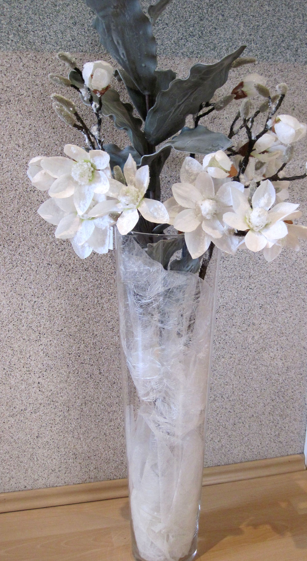 Vase Pisa smart Glaszylinder Gefäß glasklar H: ca. 70 cm