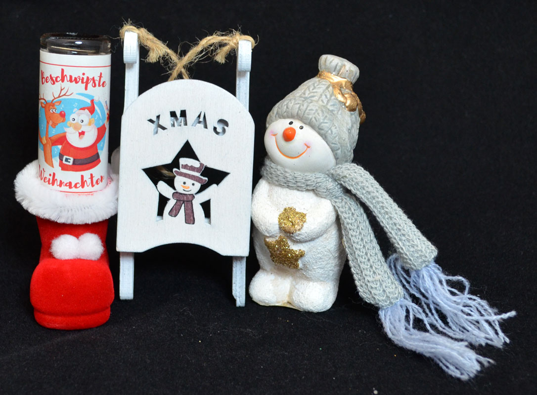 Weihnachtspräsent fertig verpackt "Beschwipste Weihnachten"