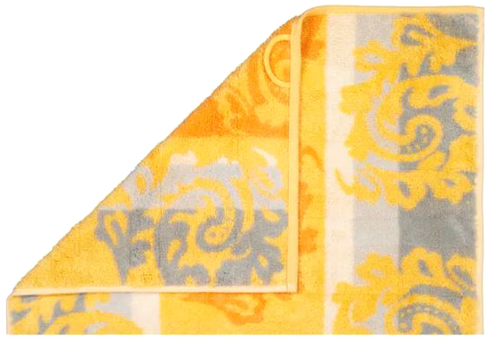 1057_duschtuch_nobless_gelb_jaquard_d2 Duschtuch Noblesse Cashmere Jaquardt, Melba ca. 80 x 150 cm