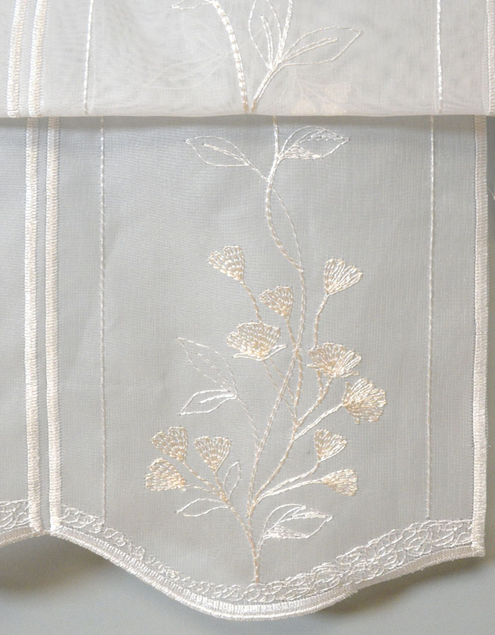 16cm breites Clippanneaux Raffpanneaux Gingko ca.140cm hoch