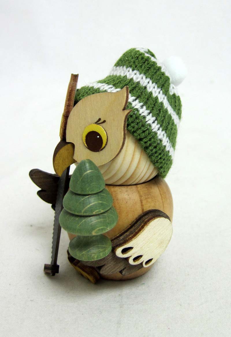 Kuhnert - Mini-Eule Waldarbeiter ca. 7 cm