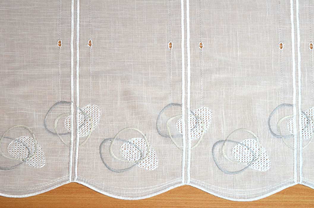 16 cm breites Raffpanneaux taupe-braun ca.140 cm hoch (incl. 2 Clips)