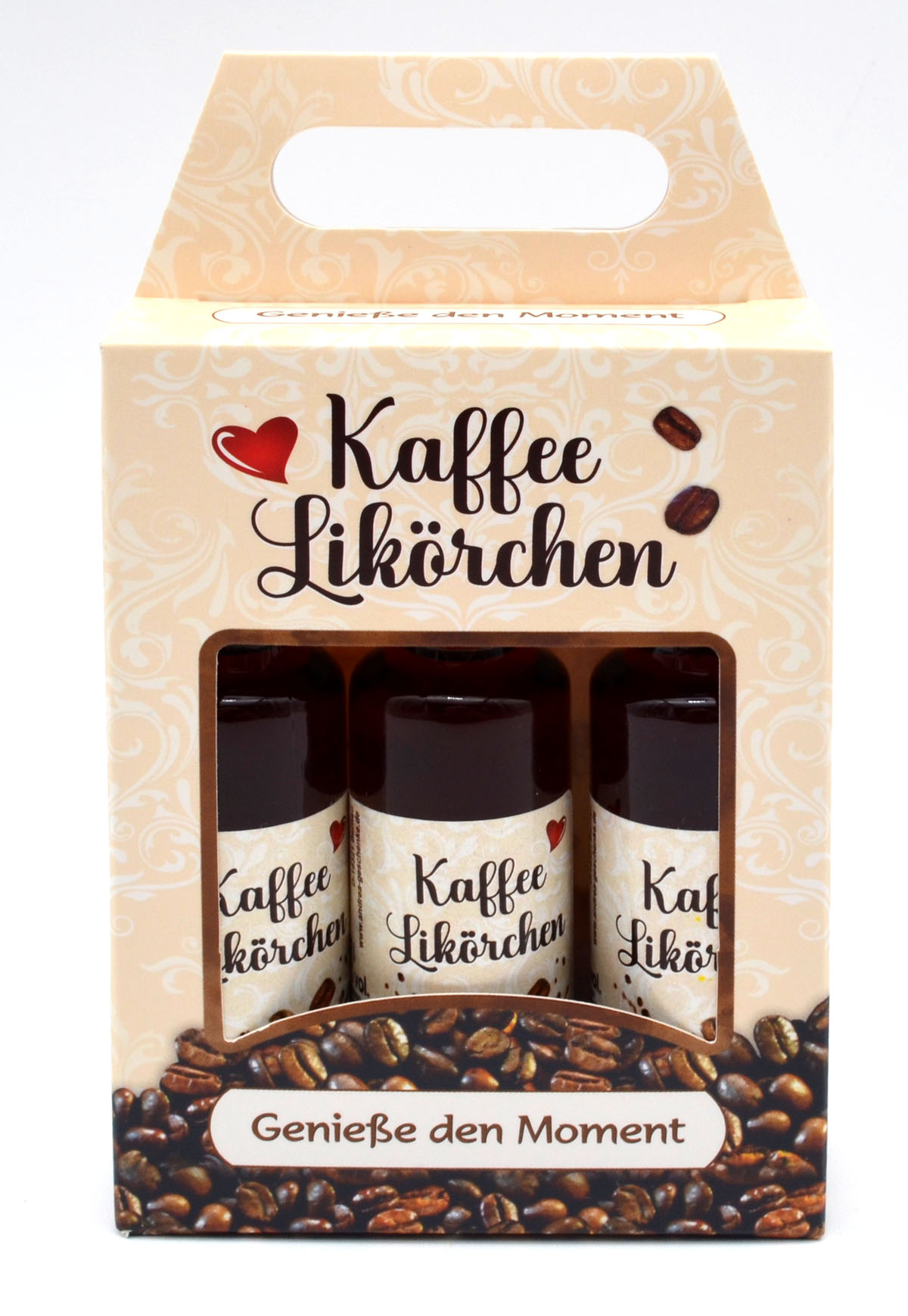 3er Likörbox "Kaffee-Likörchen" je 16%vol. 0,02l 