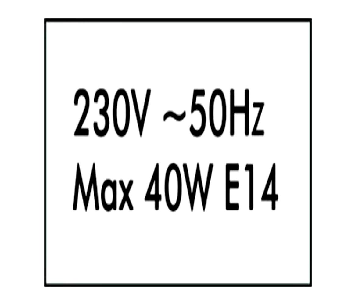 Tischleuchte "Nikiti V2" Keramik grau-weiß V1 29x20x11,5 cm (HxBxT) 