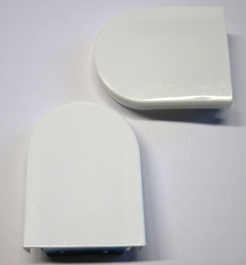 Montageset für SB Rollo für Welle 25mm Weiß