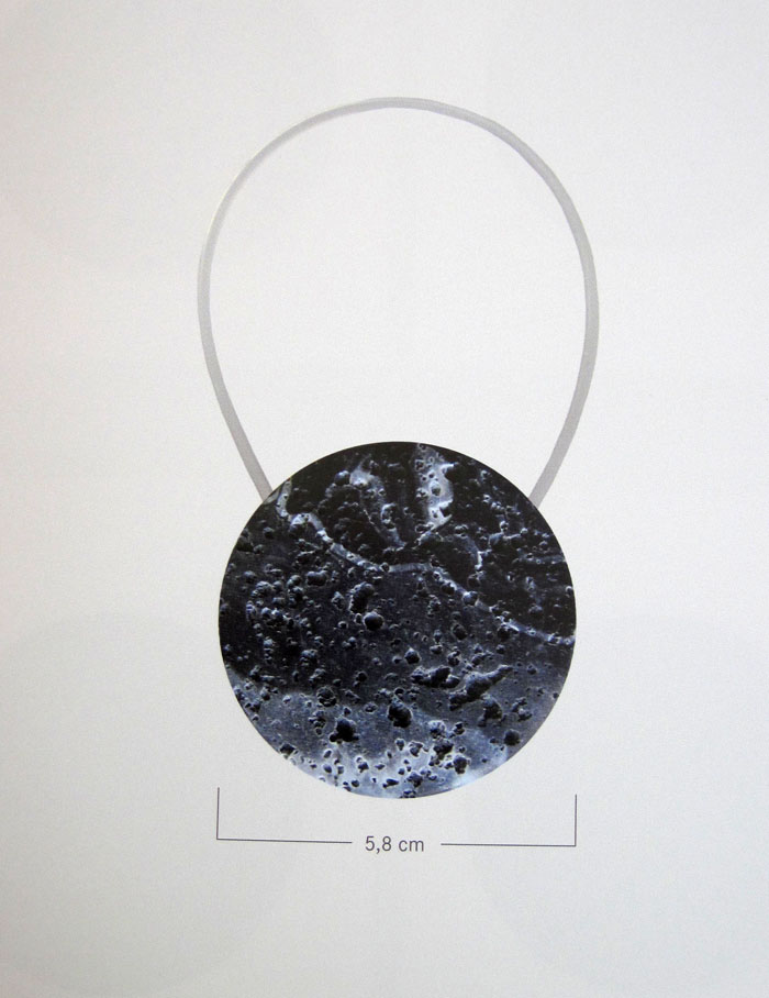 Magnethalter 2976 Farbe anthrazit rund