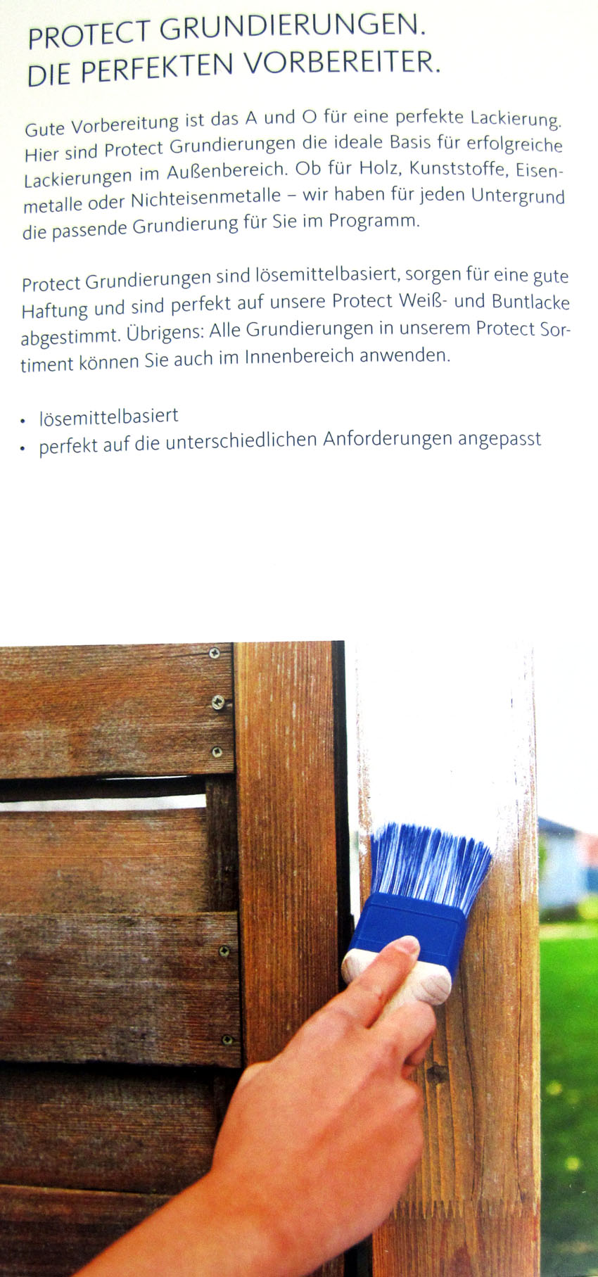 Protect - Grundierung für MDF-Platten und Holz weiß 2,5 l