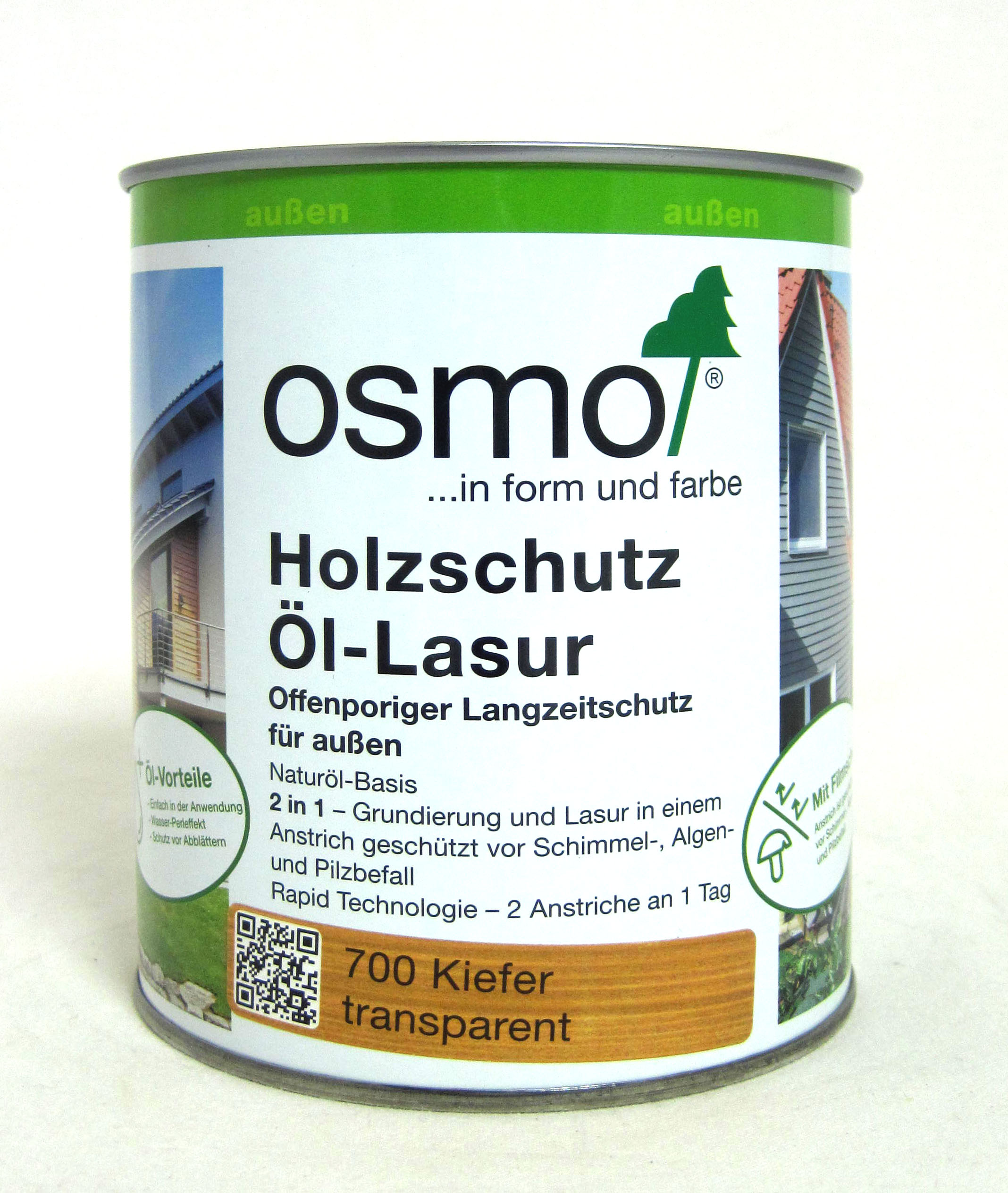 Osmo Holzschutz Öl-Lasur 700 kiefer transparent 750ml